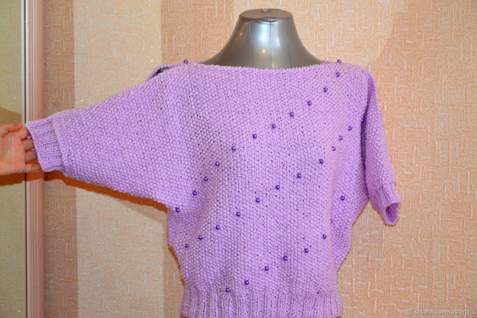 Ажурный кардиган кокон Lace Cocoon