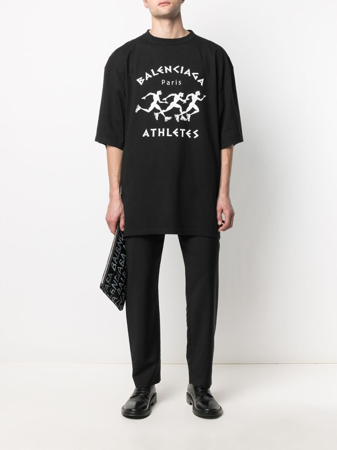 Футболка Balenciaga серая