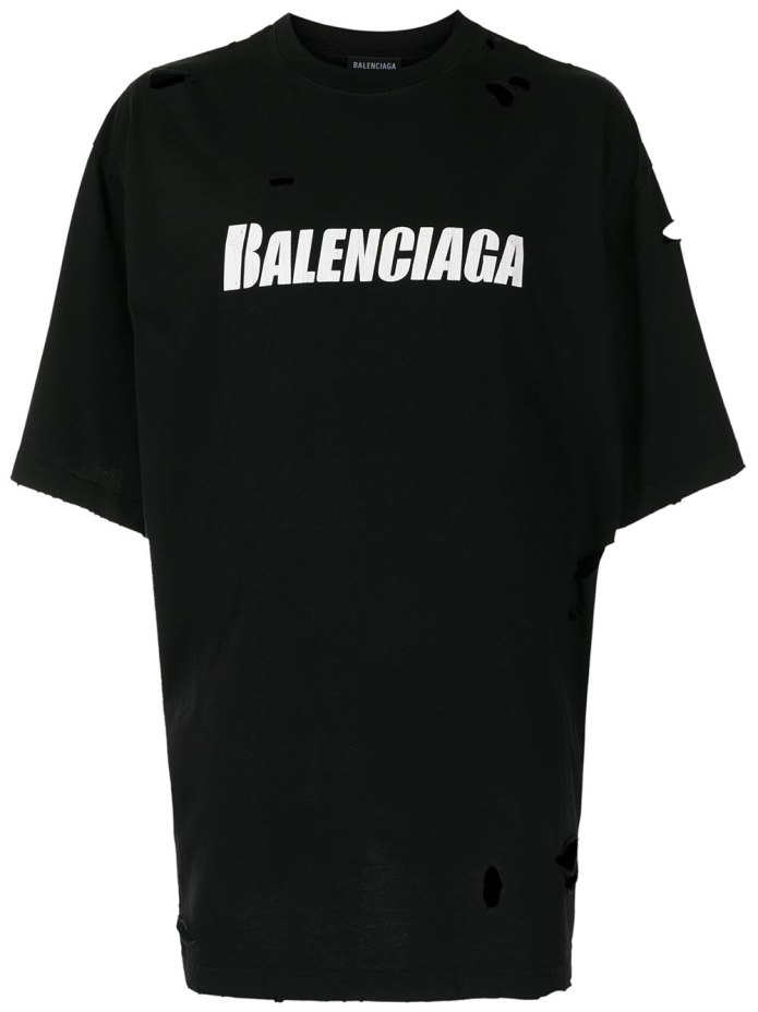 Balenciaga футболка мужская Оверсайд