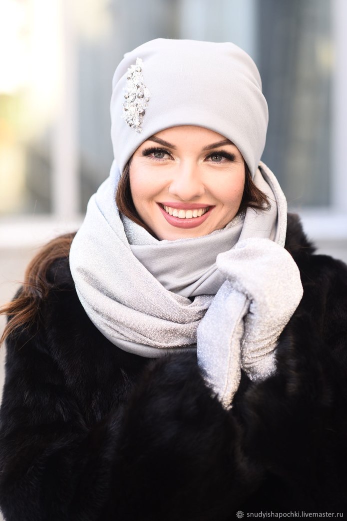 Шапки к норковым шубам
