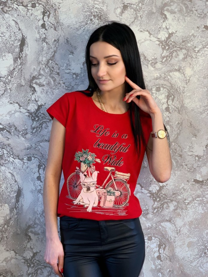 Красивые турецкие футболки женские
