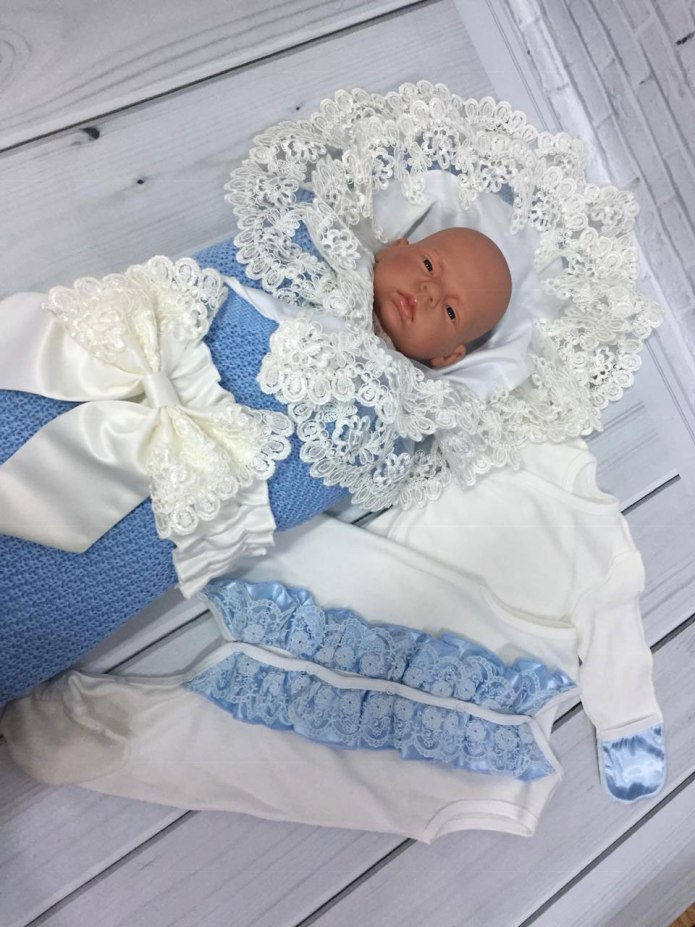 Комплект на выписку для новорожденных