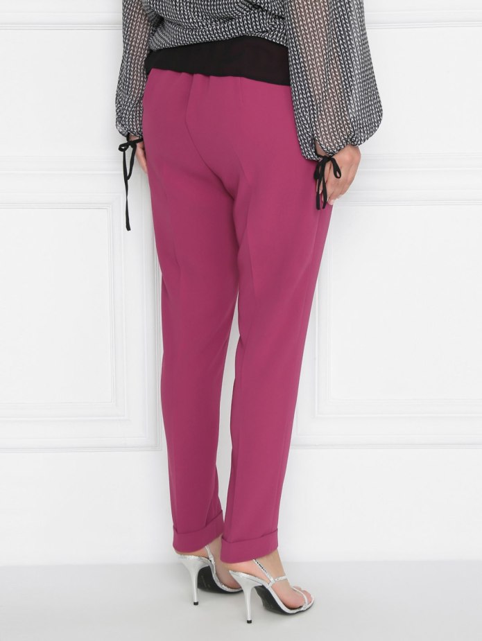 Брюки с отворотами Zara