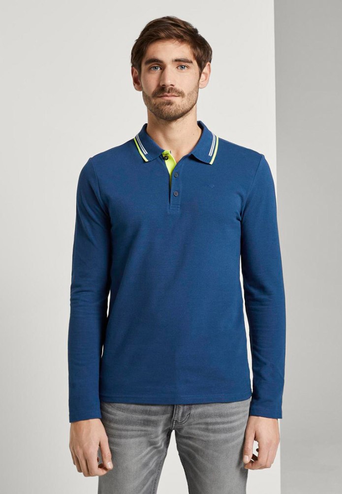 Лонгслив u.s. Polo Assn. Белый мужской
