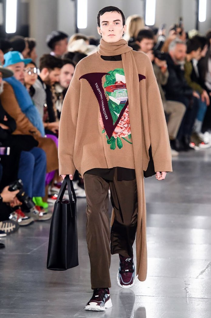 Sacai икат в мужской моде