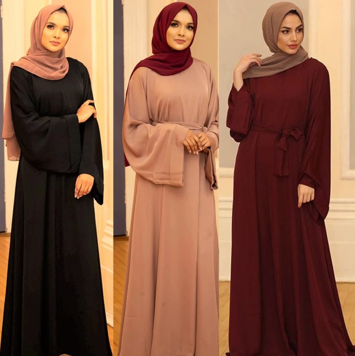 2022 Open Abaya Dubai Turkey Muslim Hooded Dress women Chiffon Kaftan Beads Luxury Cardigan Plus Size Boubou Islamic Clothing