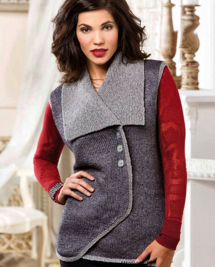 Knit Vest Раверли