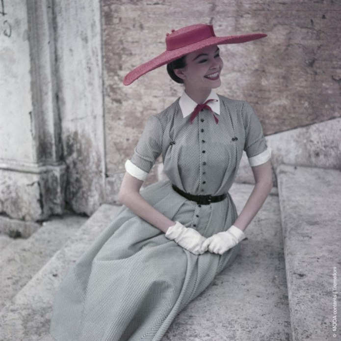 Мода Нью лук 1950х годов