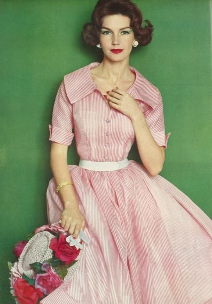Мода Франция 1950