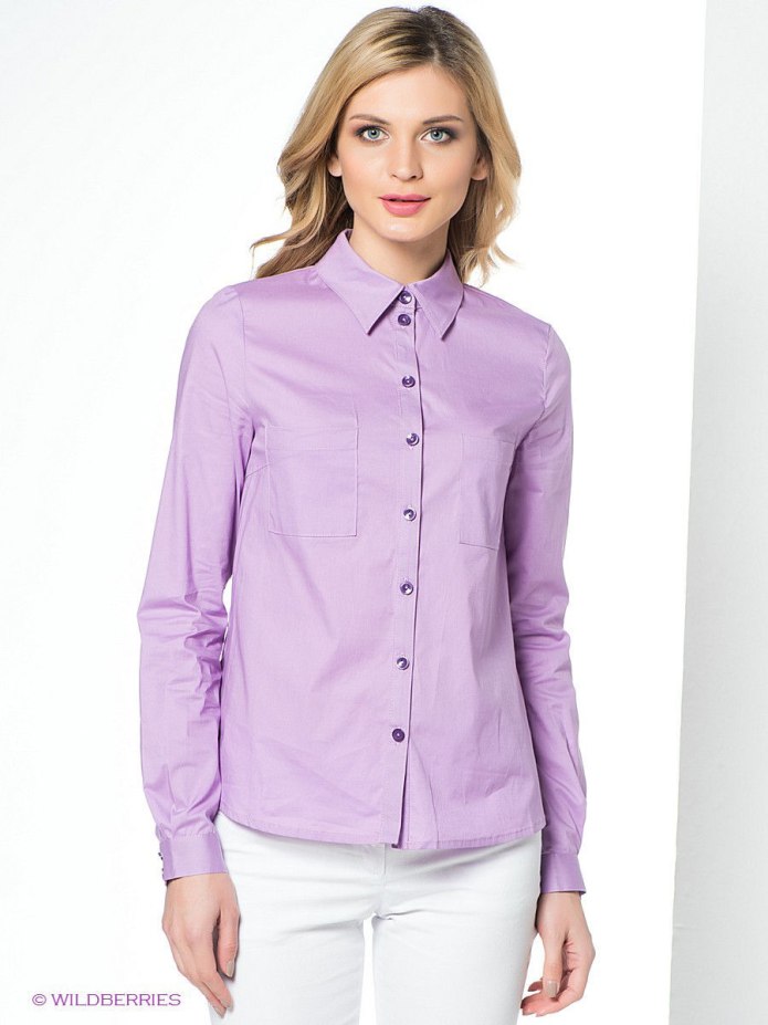 Интернет магазин валберис женские блузка. Фиолетовая рубашка женская. Блузка сиреневая женская. Лиловая рубашка женская. Лавандовая блузка.