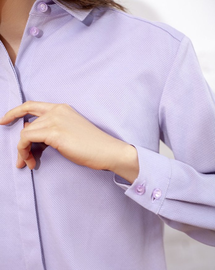 Сиреневая блузка Zara