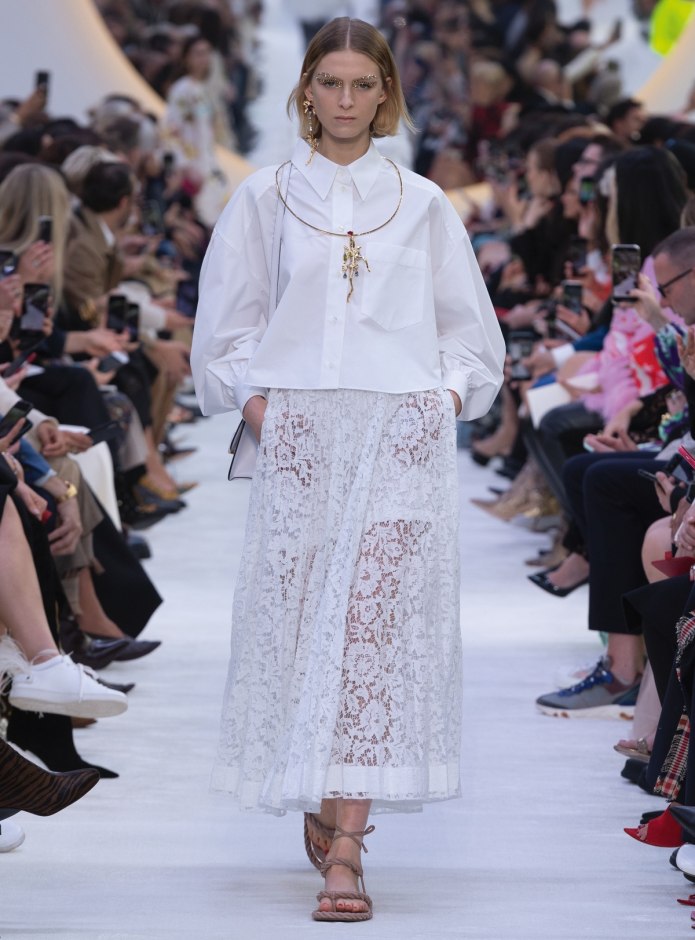 Кружевная юбка Valentino