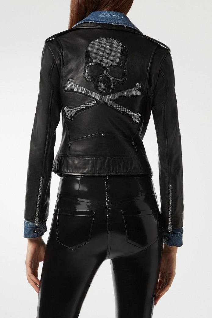 Кожанка женская Philipp plein
