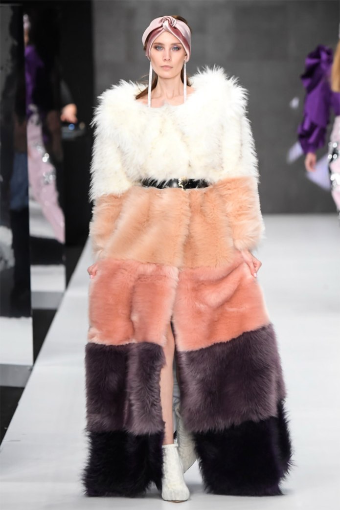 Шуба Philipp plein показ