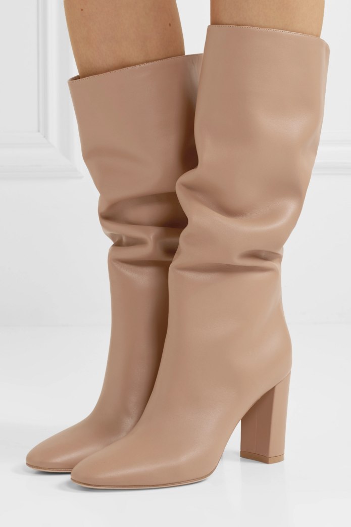 Сапоги Jil Sander бежевые