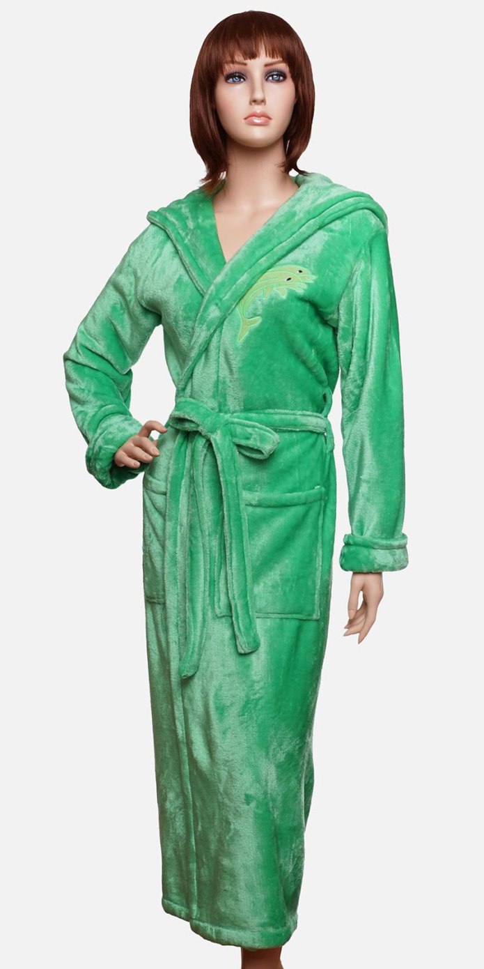 Халат Soft Cotton "Nehir" бирюза