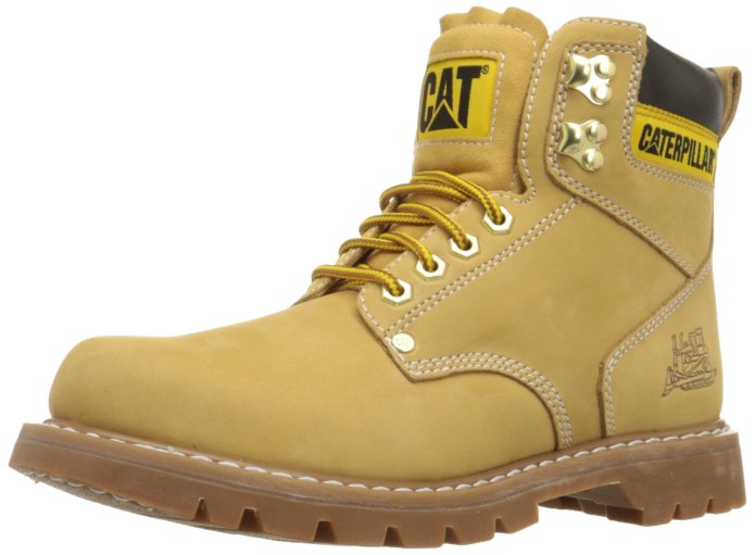 Caterpillar Mens 2nd Shift 6" Plain Soft-Toe work Boot
