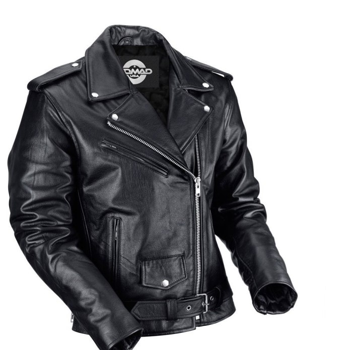 Drury Leather Biker Jacket