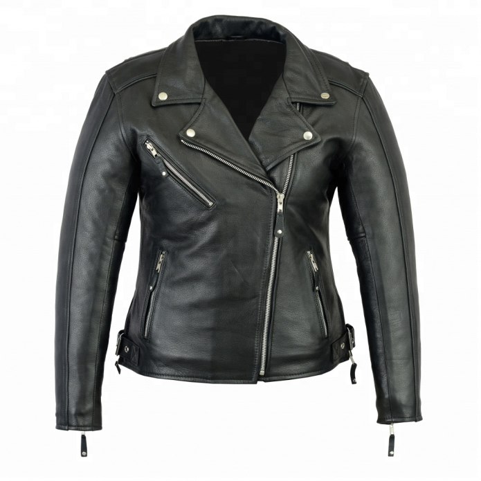 Кожаная мотокуртка "Genuine Leather