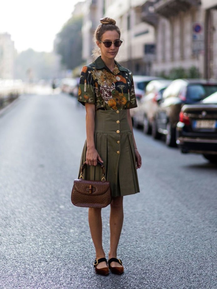 Street Style милитари 2021
