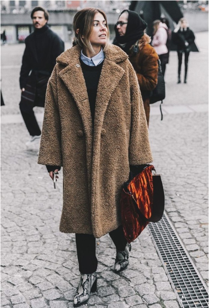 H&M шуба оверсайз