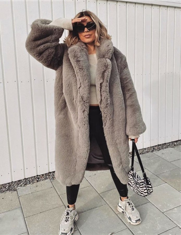 Пальто оверсайз Street Style