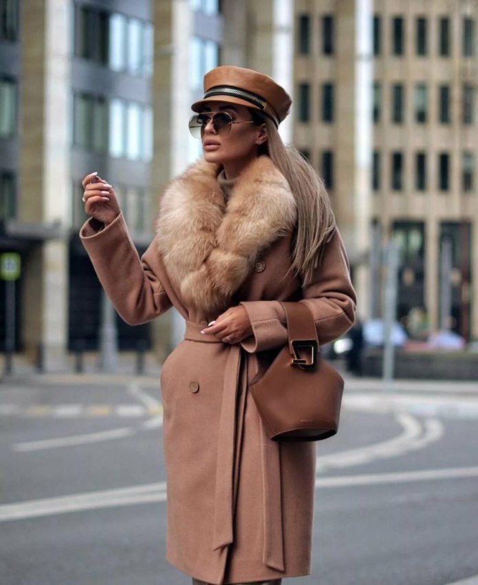 Пальто кокон 2021 Vogue