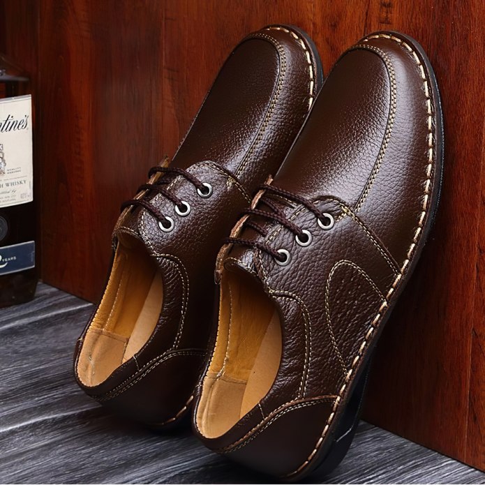 Leather Valentino Shoes с застежкой мужские