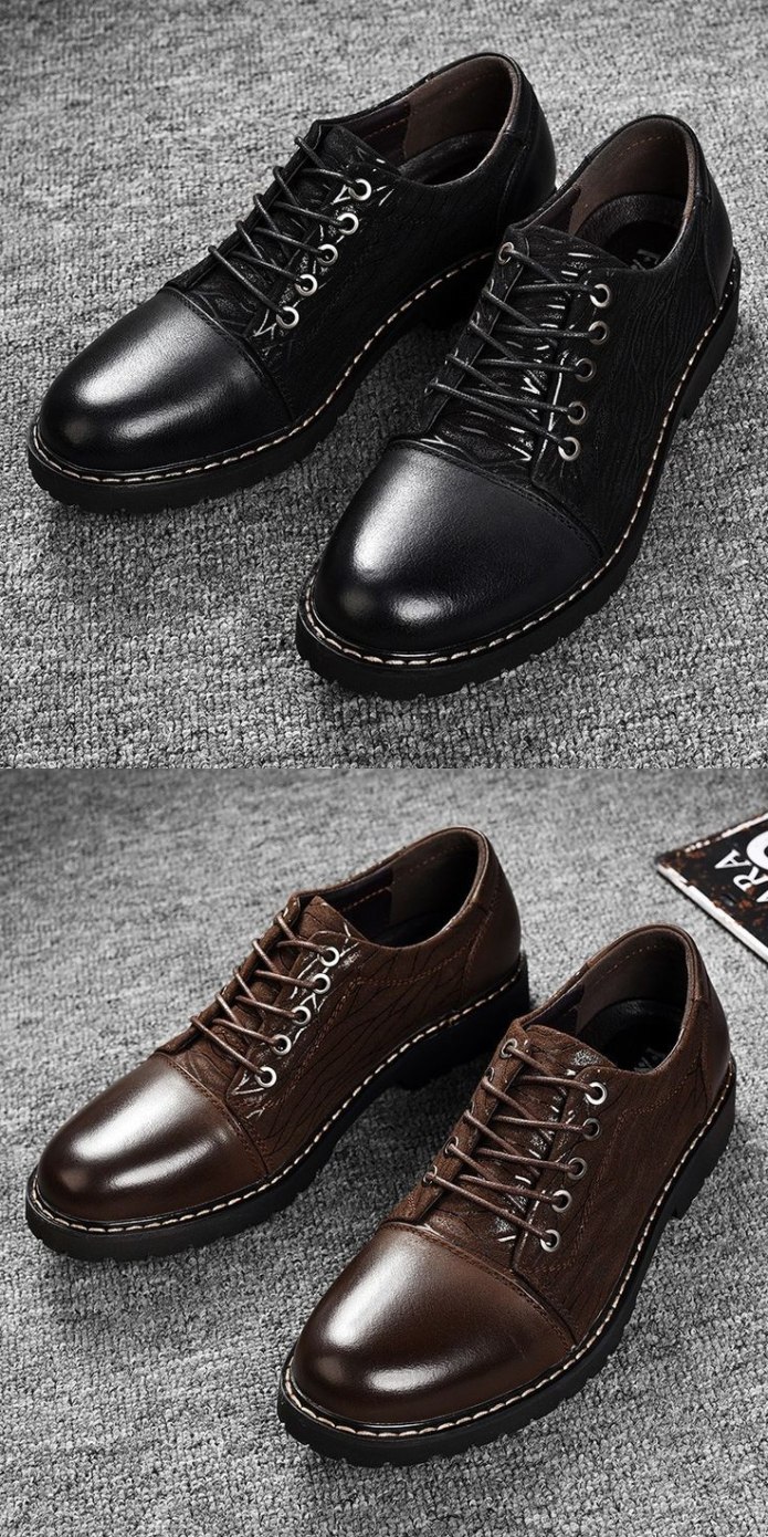 Мужские кожаные ботинки демисезон Style fatto a mano