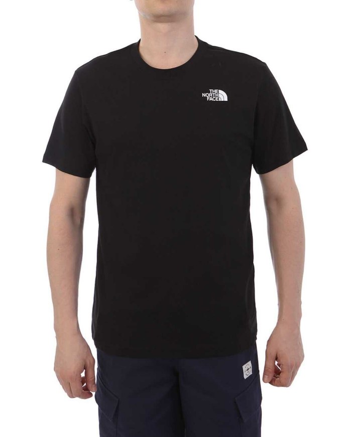 The North face футболка мужская черная