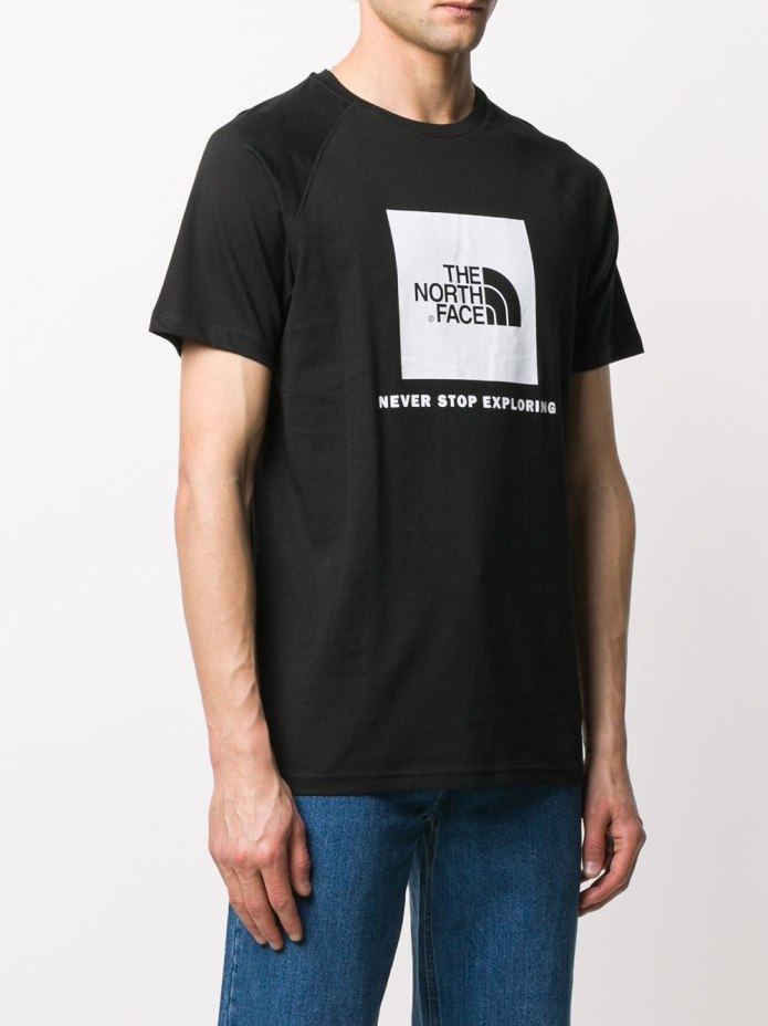 Футболка the North face красная