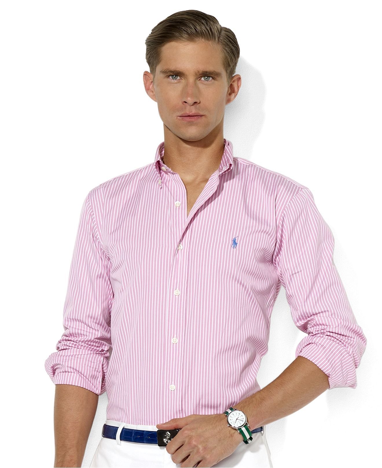 Ральф лорен мужское купить. Рубашка Ральф Лорен мужские. Рубашка Polo Ralph Lauren розовая. Рубашка розовая Ральф Лоурен. Рубашка Ralph Lauren Custom Fit.