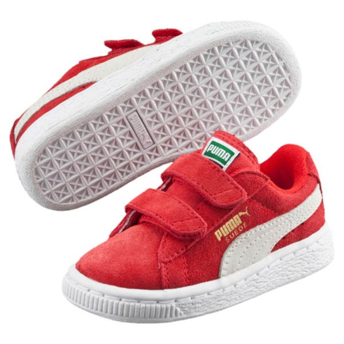 Кеды Puma Suede Black Red