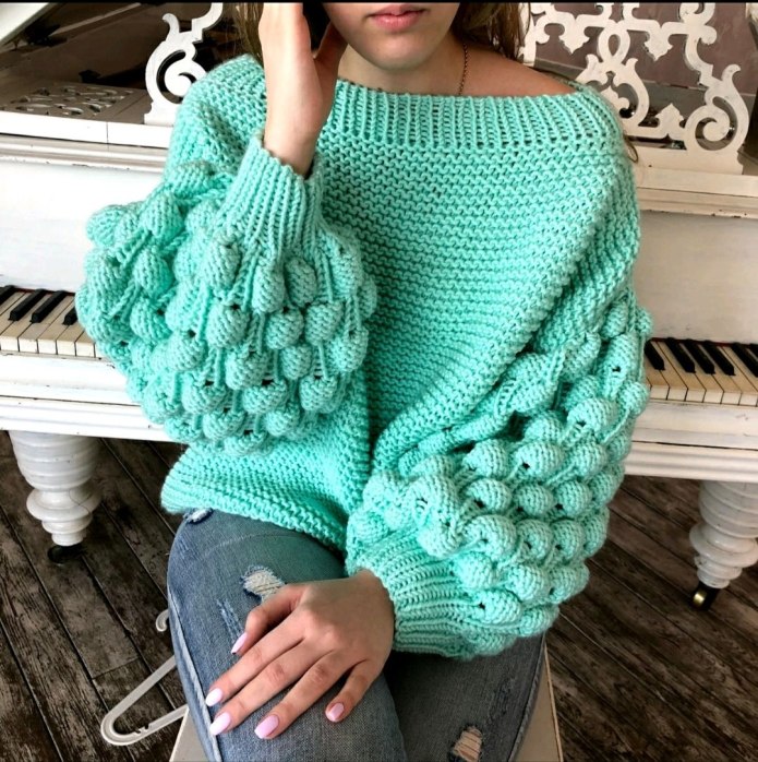 Изделия из мохера на подиуме