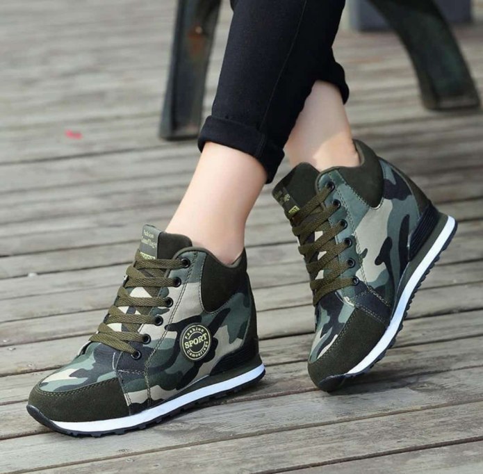Кроссовки Fashion Camouflage Sport