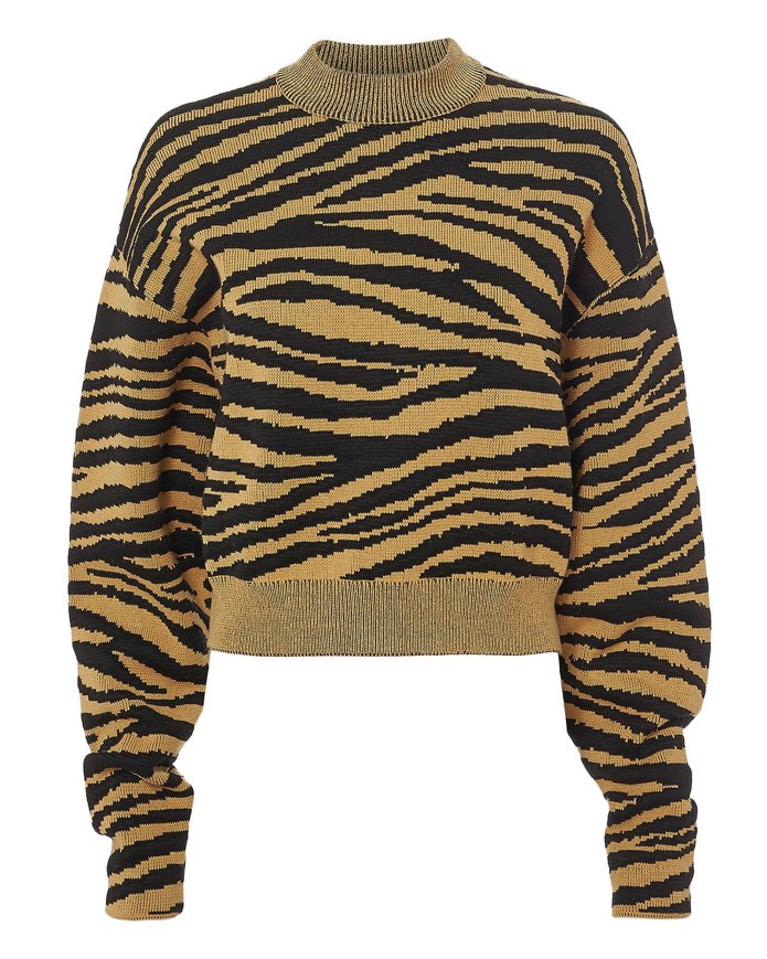 Zara свитер kept Savage Tiger Sweater