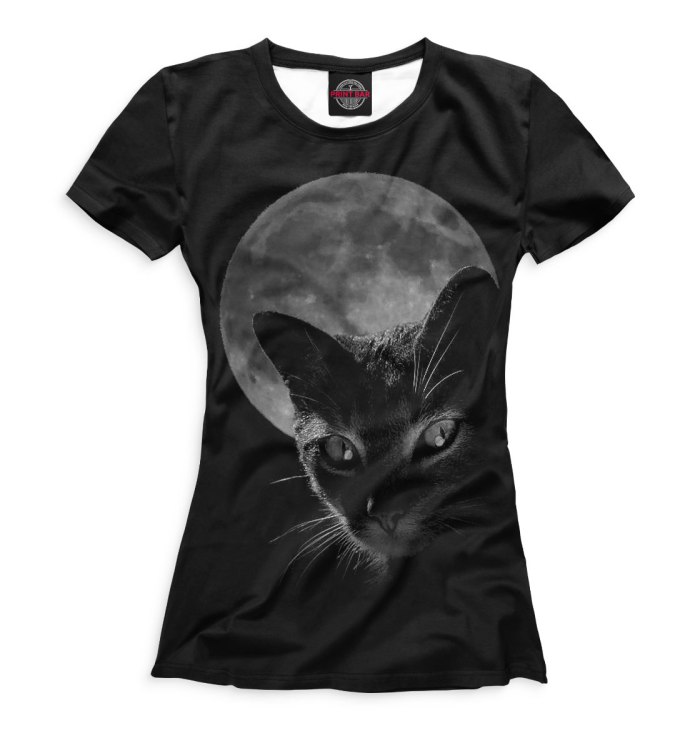 Футболка кошка