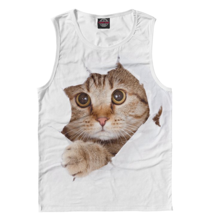 Футболка кошка