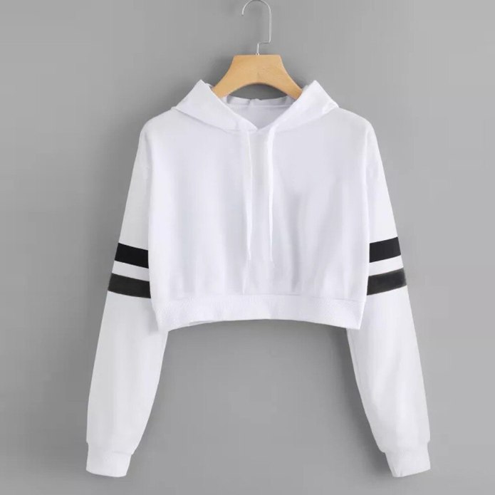 Белая худи Cropp