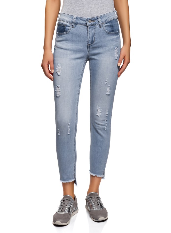 Брюки джинсовые жен артикул: t w2795.32 (003-1-Coll)