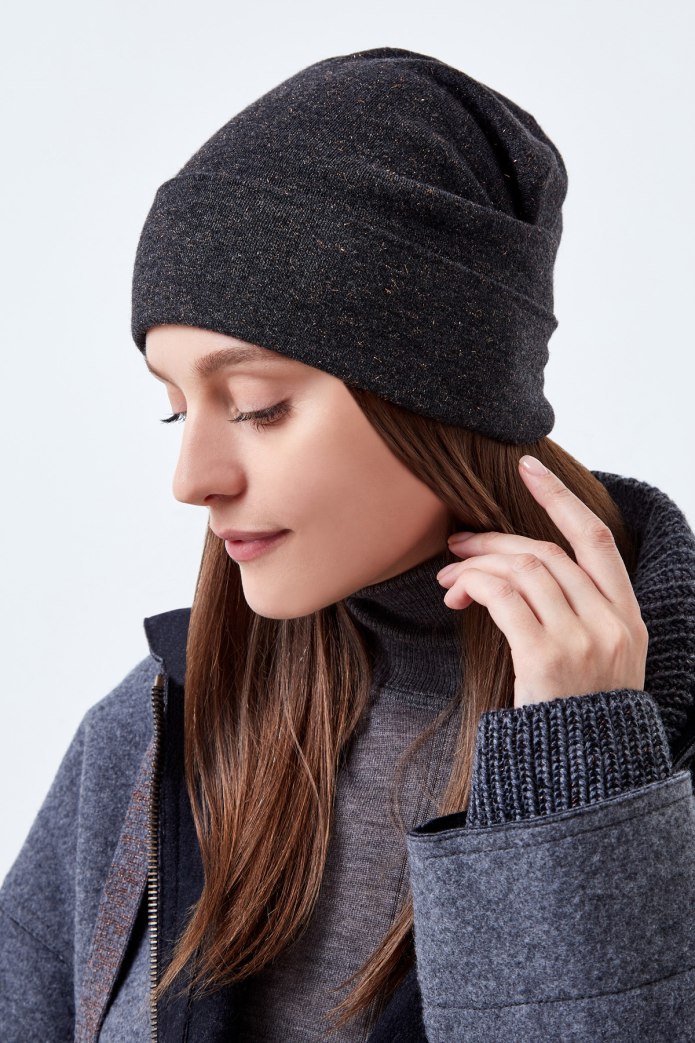 Шапка Uniqlo кашемир