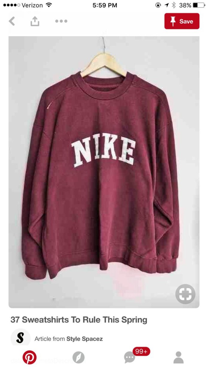 Nike 80s Винтаж свитшот