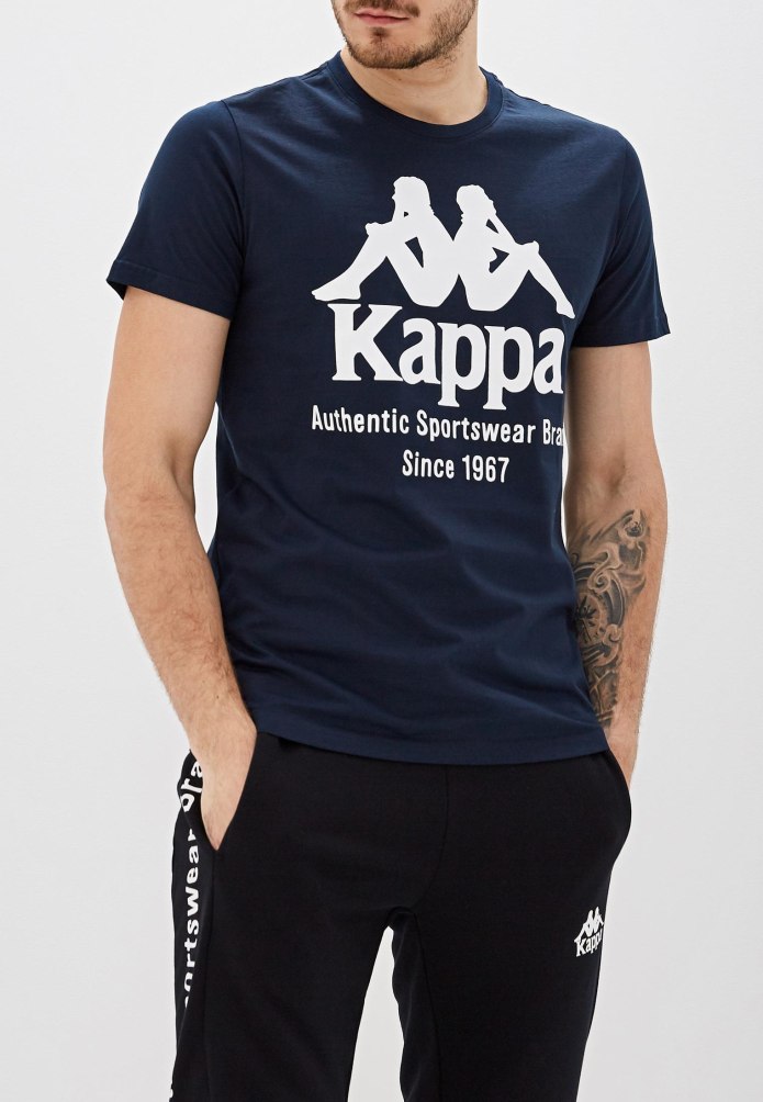 Футболка Kappa мужская черная