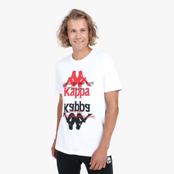 Красная футболка Каппа оригинал