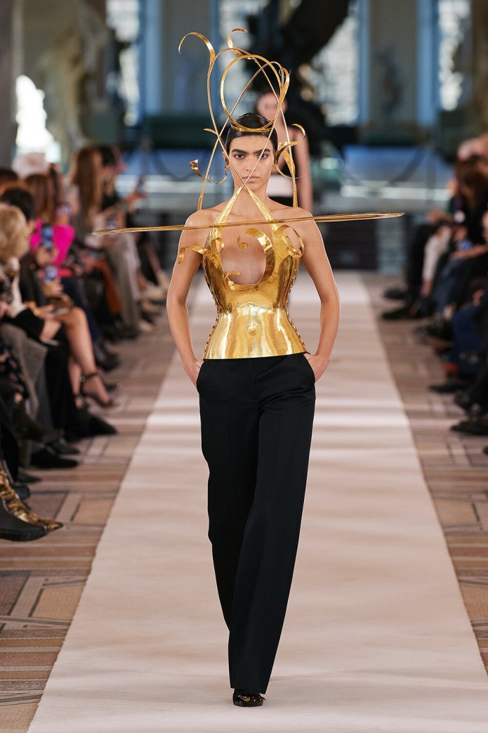 Бархатные брюки от Max Mara 2020