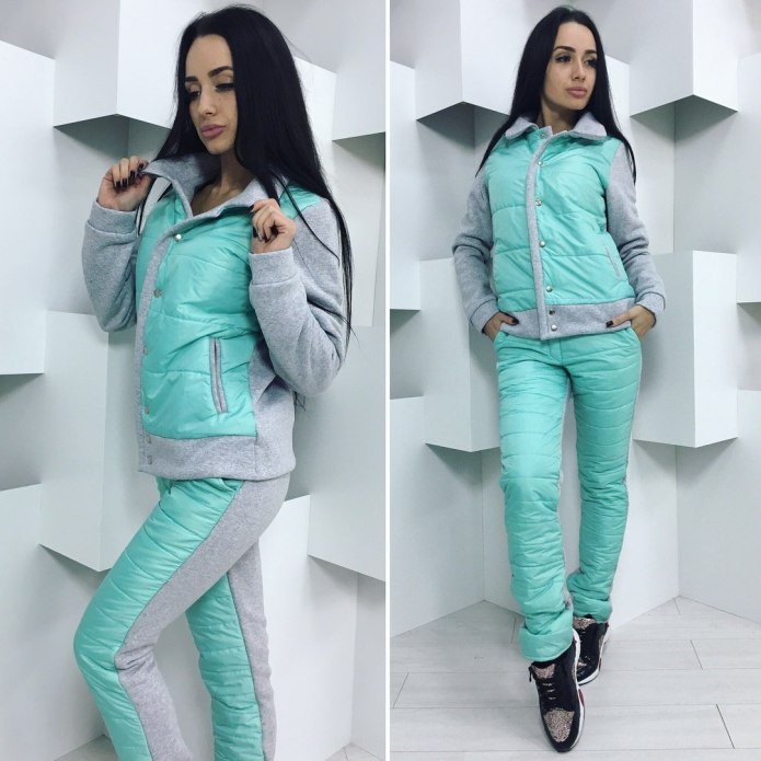 Спортивные костюмы женские модные теплые