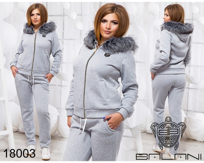 Костюм из ангорки