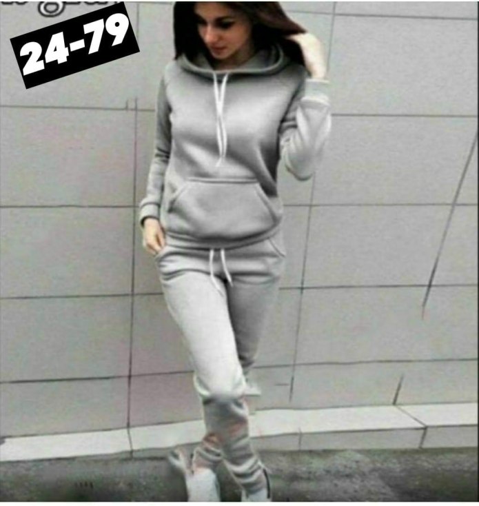 Теплый спортивный костюм женский