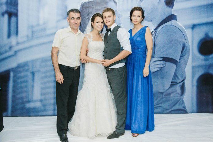 Родители на свадьбе одежда