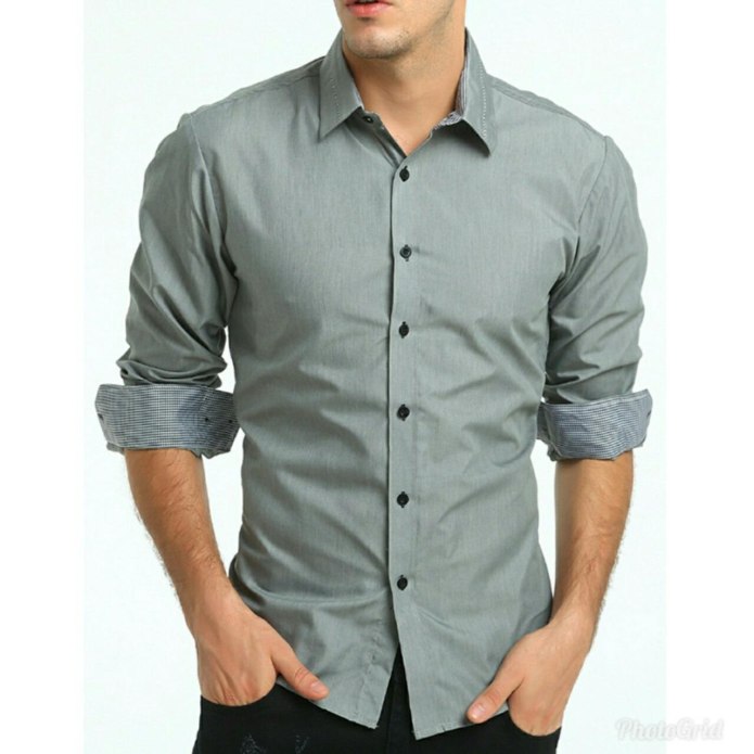 Рубашка Eterna Slim Fit мужской
